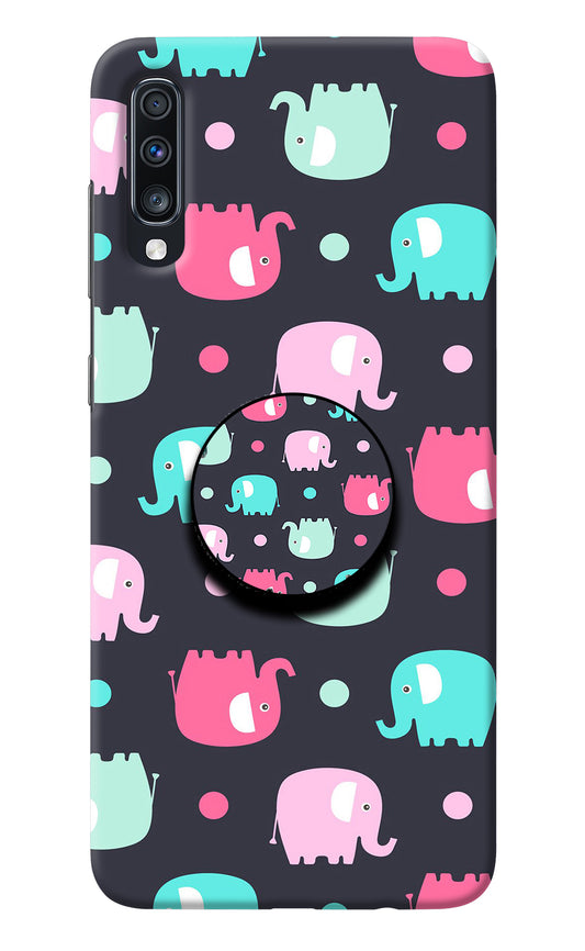Baby Elephants Samsung A70 Pop Case