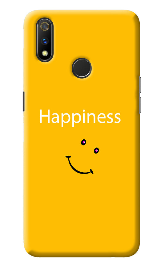 Happiness With Smiley Realme 3 Pro Back Cover