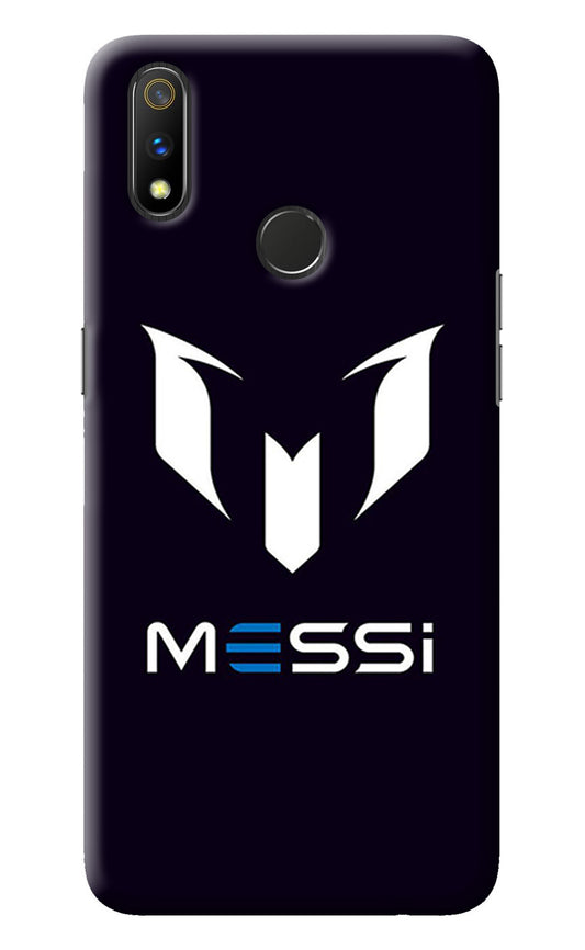 Messi Logo Realme 3 Pro Back Cover