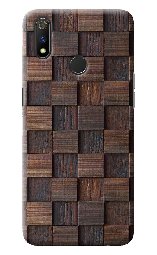 Wooden Cube Design Realme 3 Pro Back Cover