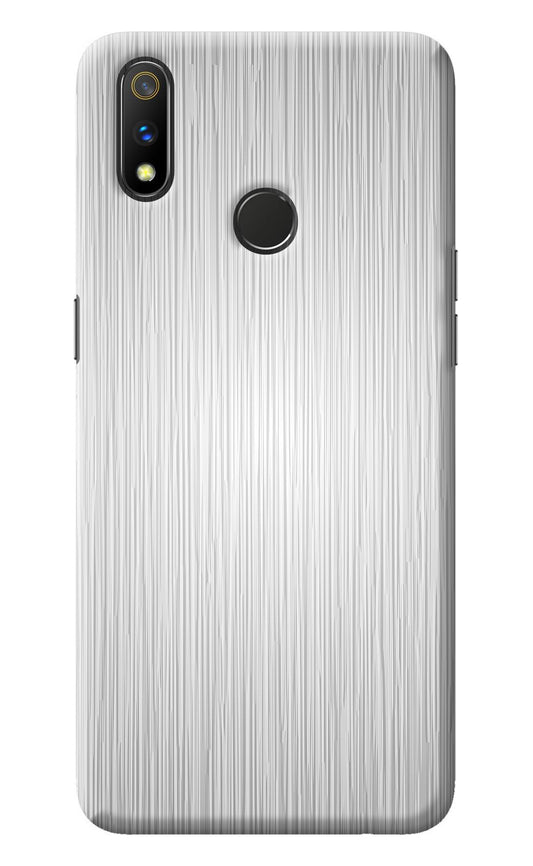 Wooden Grey Texture Realme 3 Pro Back Cover
