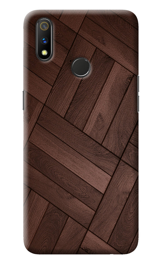 Wooden Texture Design Realme 3 Pro Back Cover