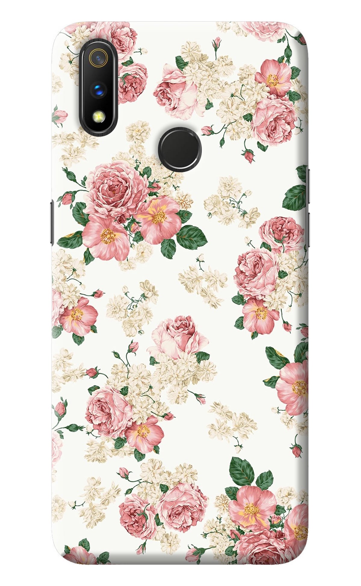 Flowers Realme 3 Pro Back Cover