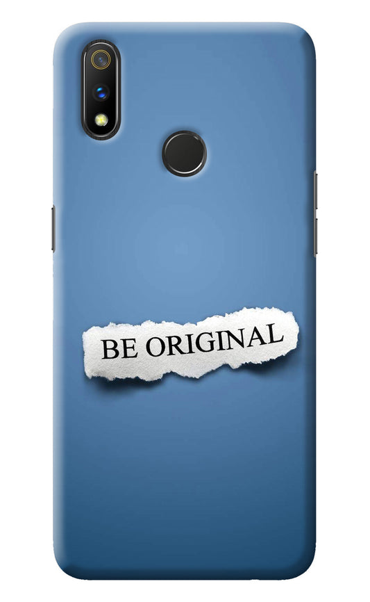 Be Original Realme 3 Pro Back Cover
