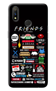FRIENDS Realme 3 Pro Back Cover