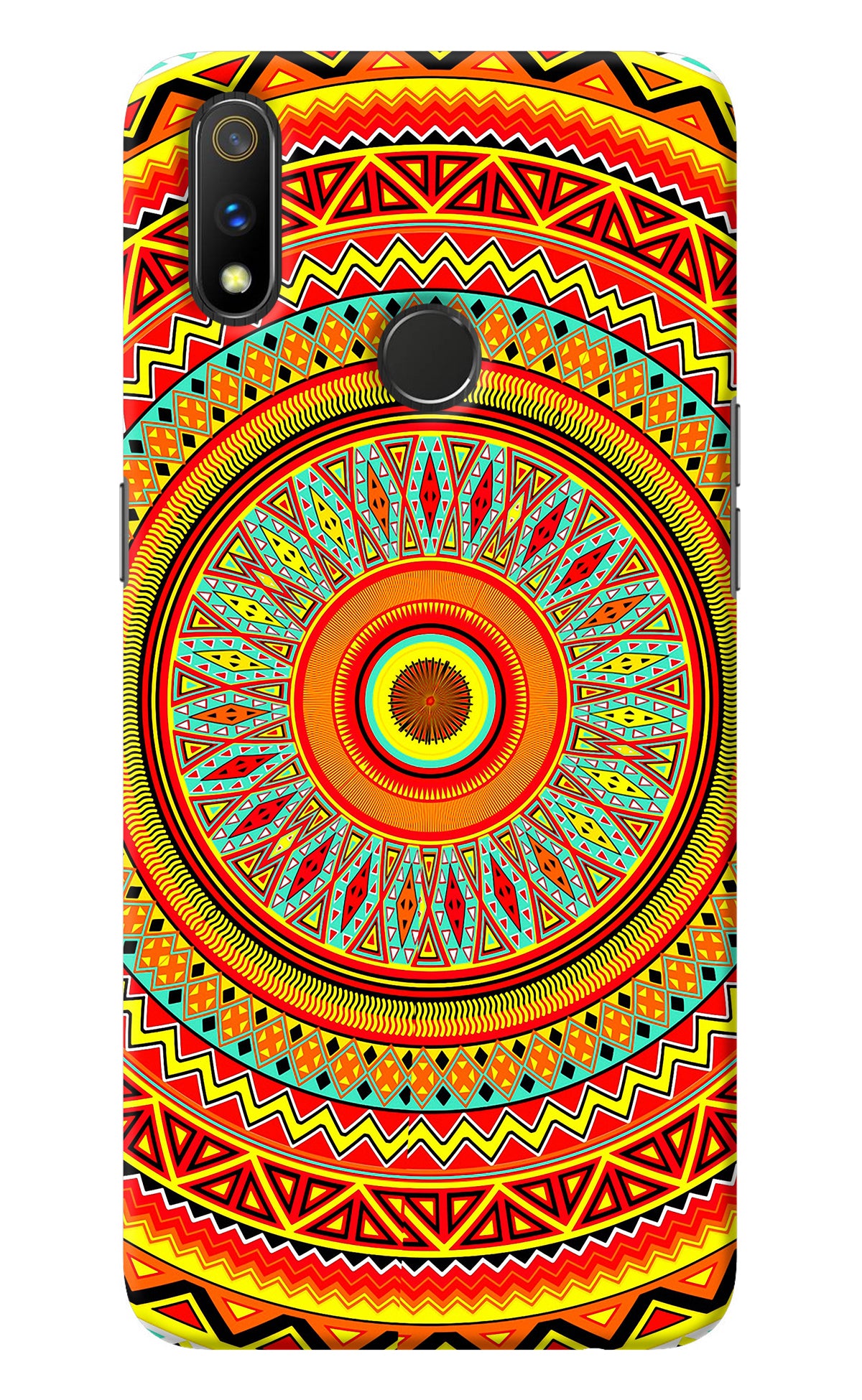 Mandala Pattern Realme 3 Pro Back Cover