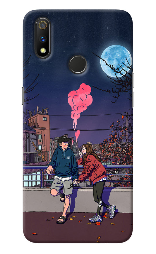 Chilling Couple Realme 3 Pro Back Cover