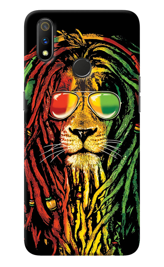 Rasta Lion Realme 3 Pro Back Cover