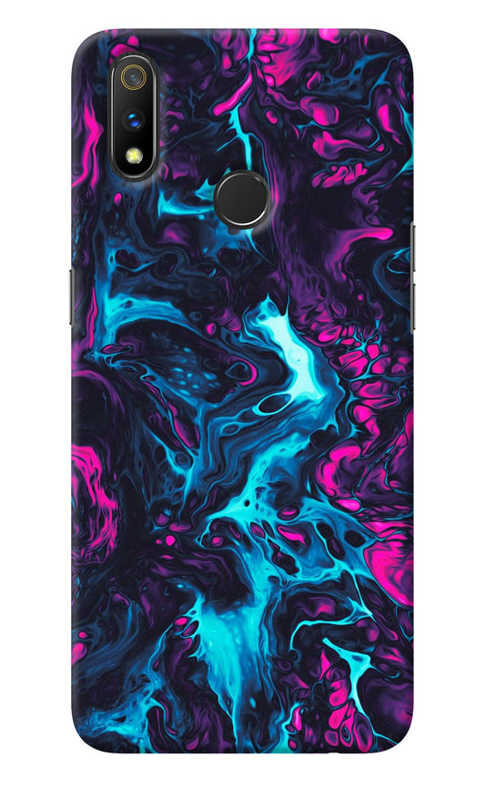 Abstract Realme 3 Pro Back Cover