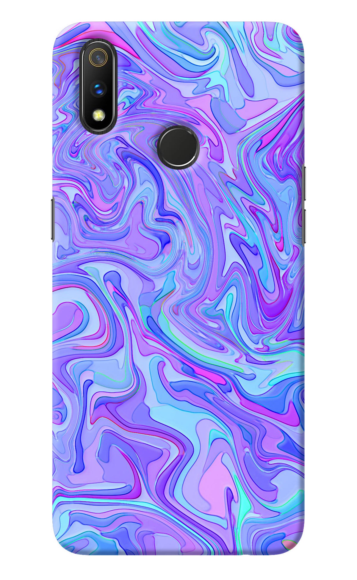 Glitter Realme 3 Pro Back Cover