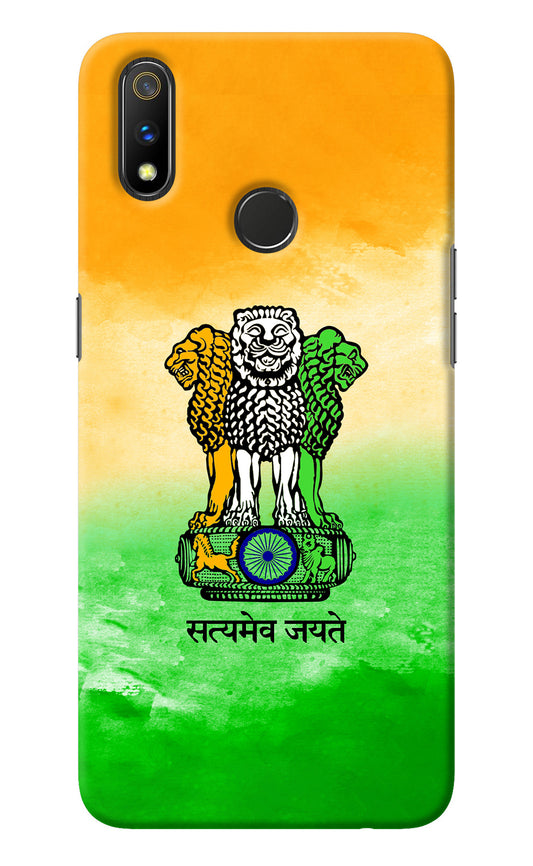 Satyamev Jayate Flag Realme 3 Pro Back Cover