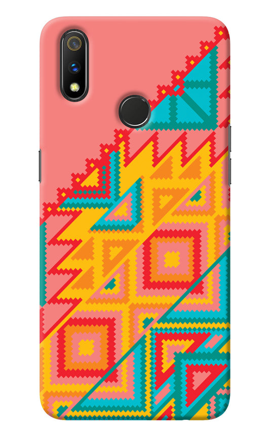 Aztec Tribal Realme 3 Pro Back Cover