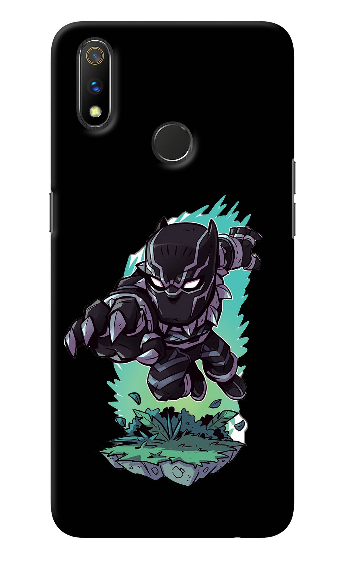 Black Panther Realme 3 Pro Back Cover