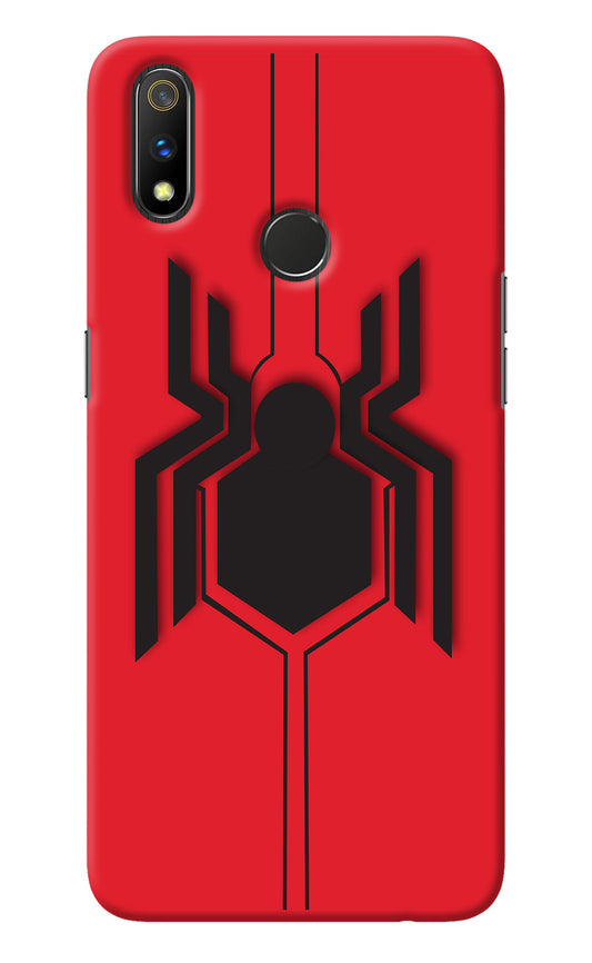 Spider Realme 3 Pro Back Cover
