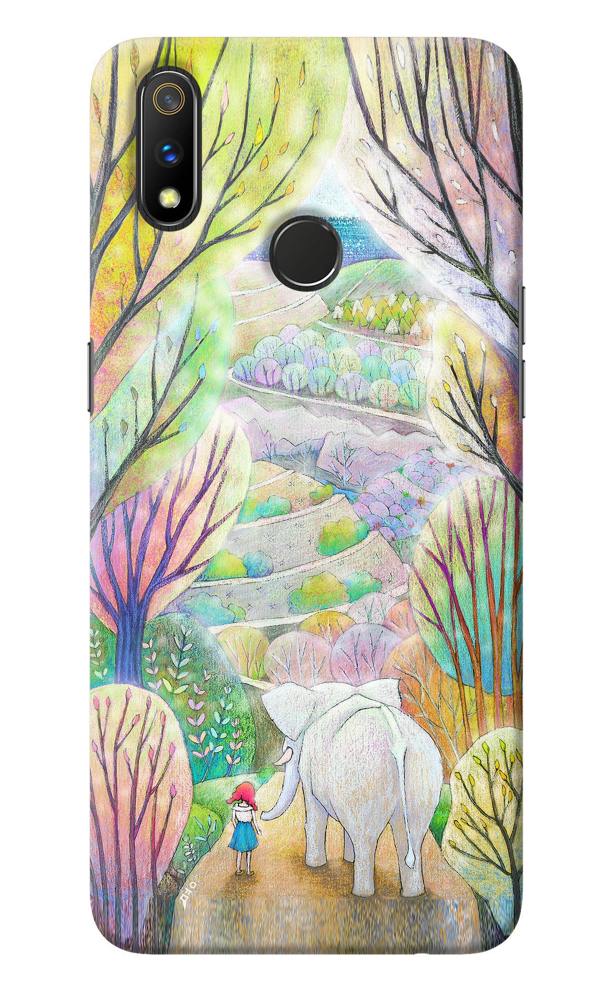 Nature Painting Realme 3 Pro Back Cover