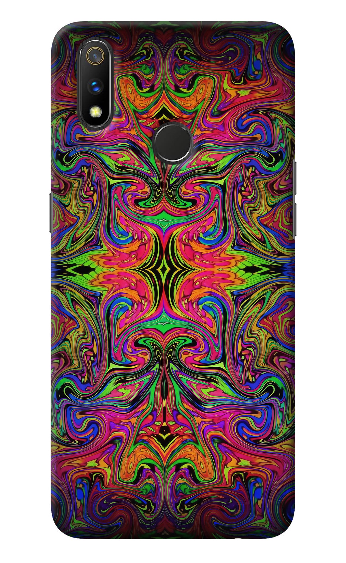 Psychedelic Art Realme 3 Pro Back Cover