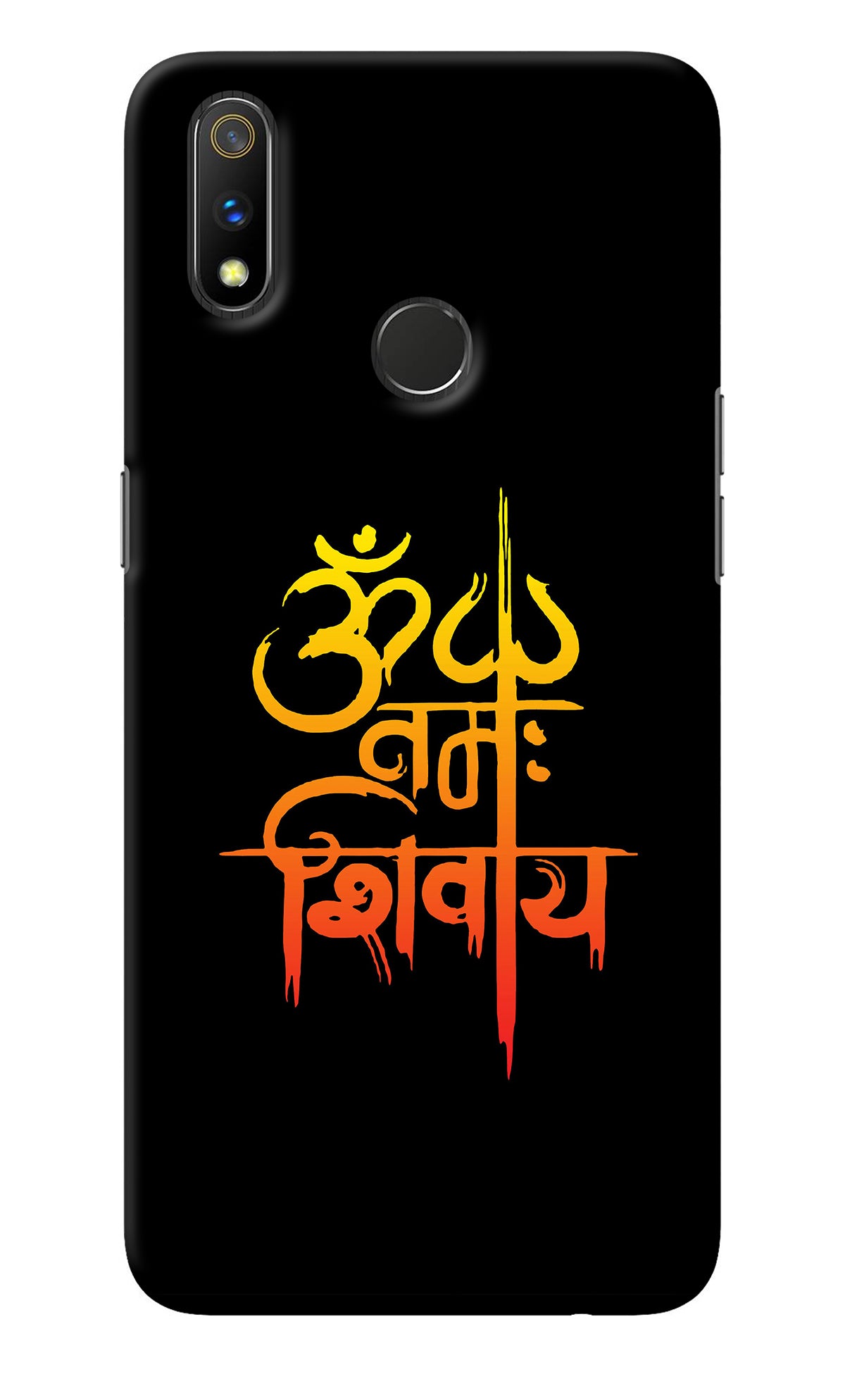 Om Namah Shivay Realme 3 Pro Back Cover