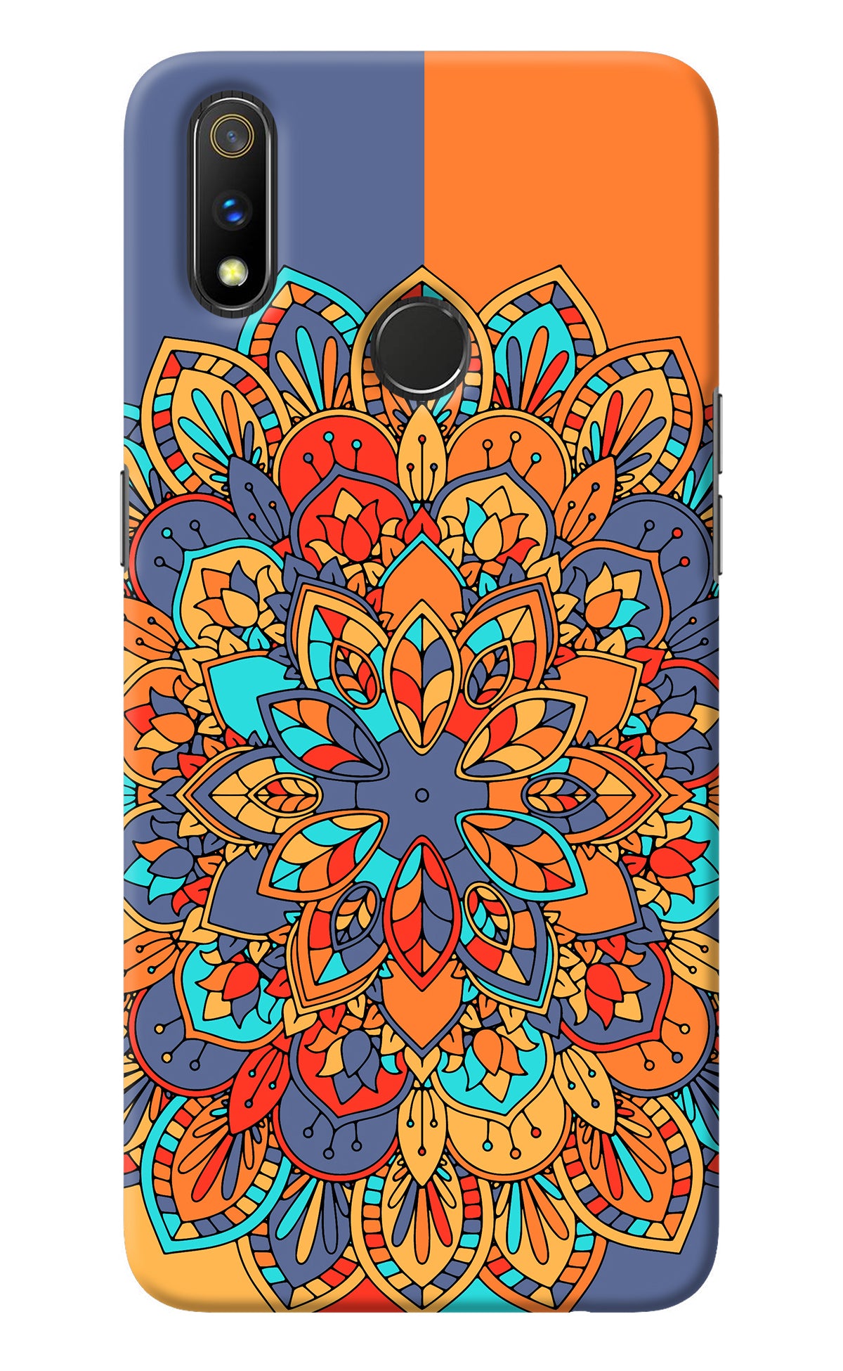 Color Mandala Realme 3 Pro Back Cover