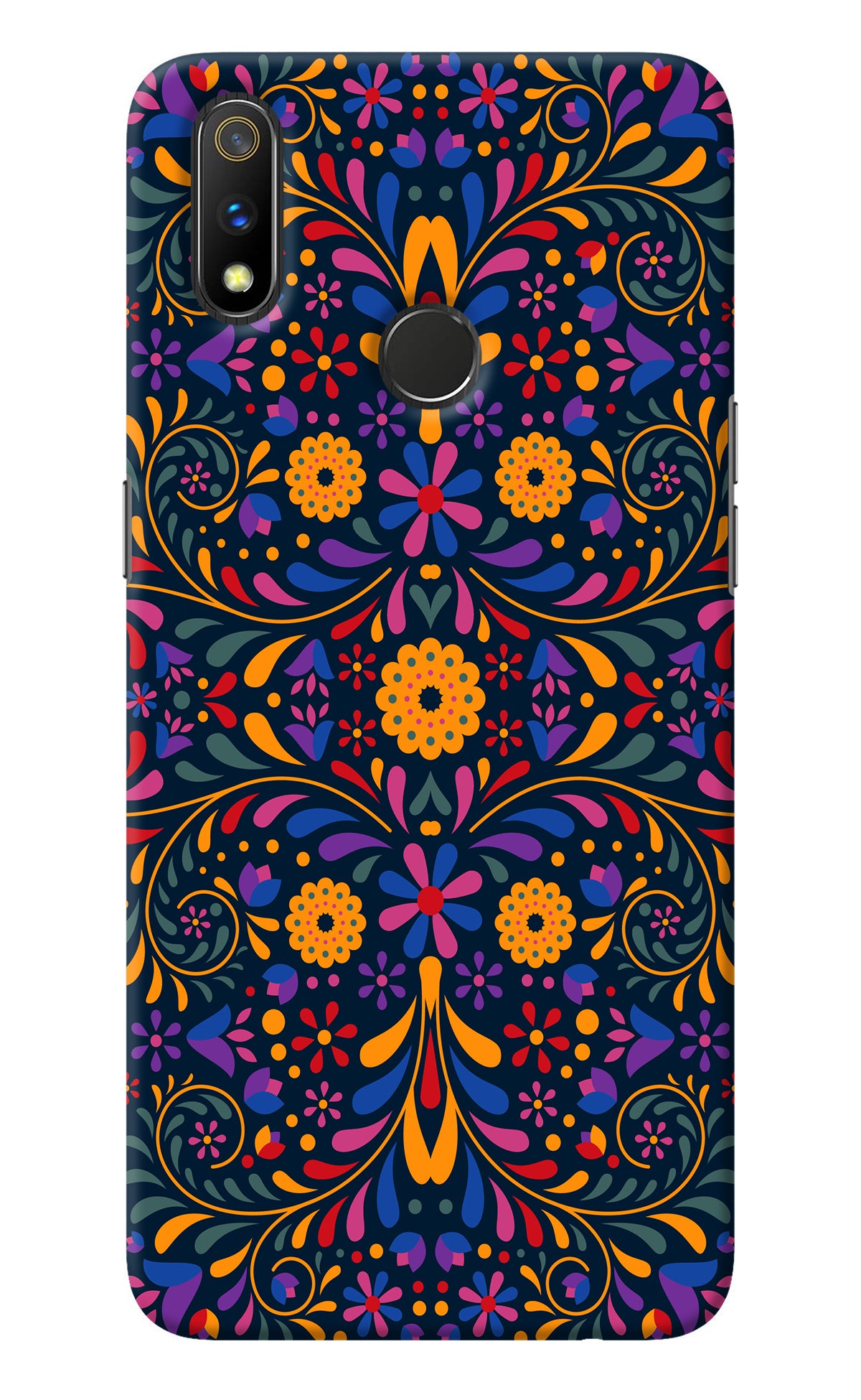 Mexican Art Realme 3 Pro Back Cover