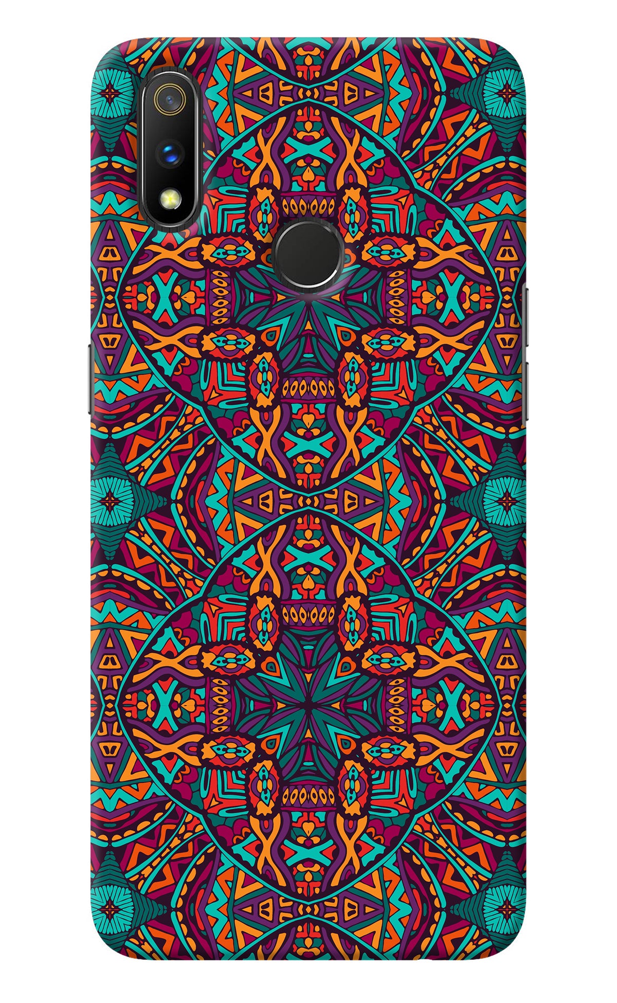 Colour Mandala Realme 3 Pro Back Cover