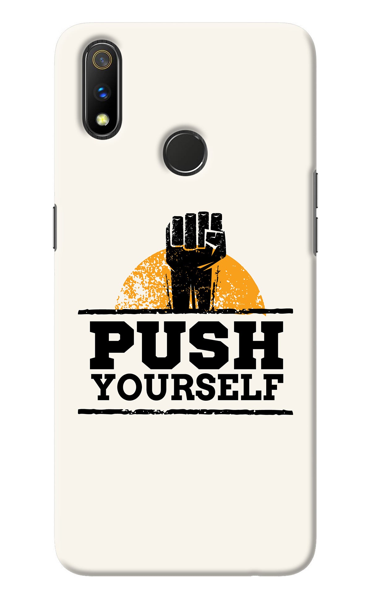 Push Yourself Realme 3 Pro Back Cover