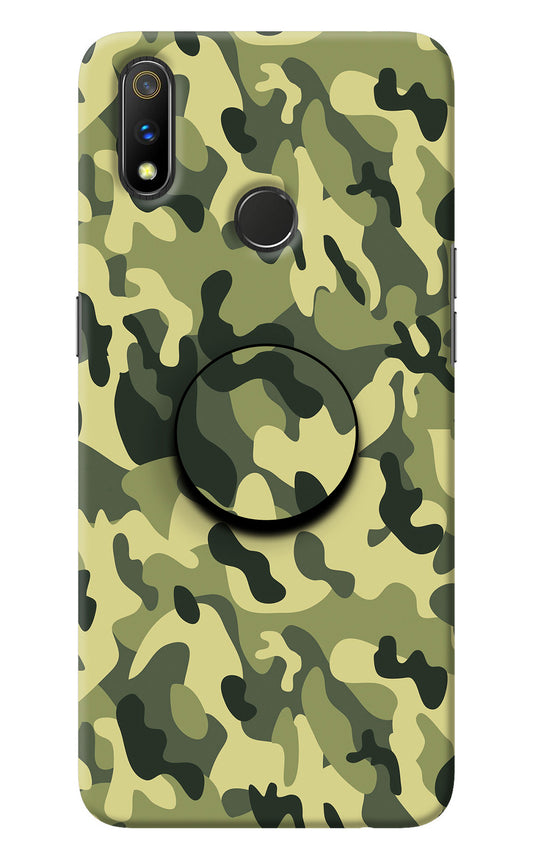 Camouflage Realme 3 Pro Pop Case