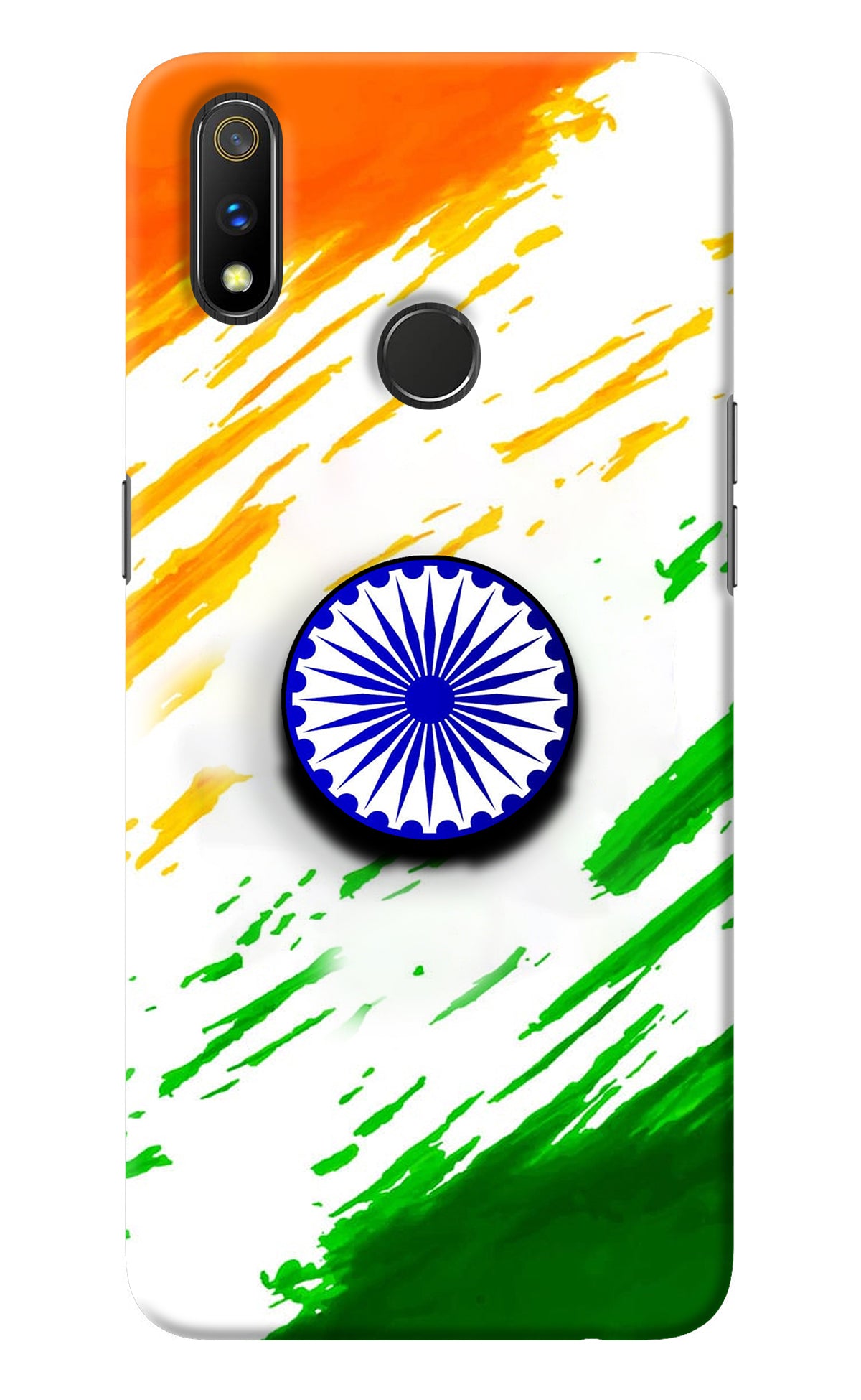 Indian Flag Ashoka Chakra Realme 3 Pro Pop Case