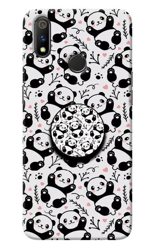 Cute Panda Realme 3 Pro Pop Case