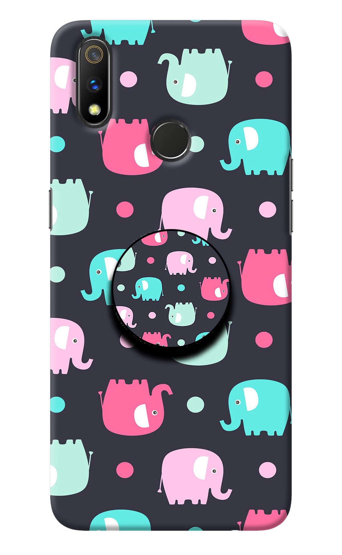 Baby Elephants Realme 3 Pro Pop Case