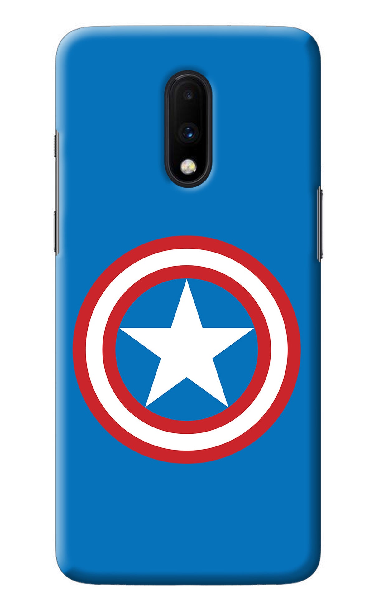 Captain America Logo Oneplus 7 Back Cover