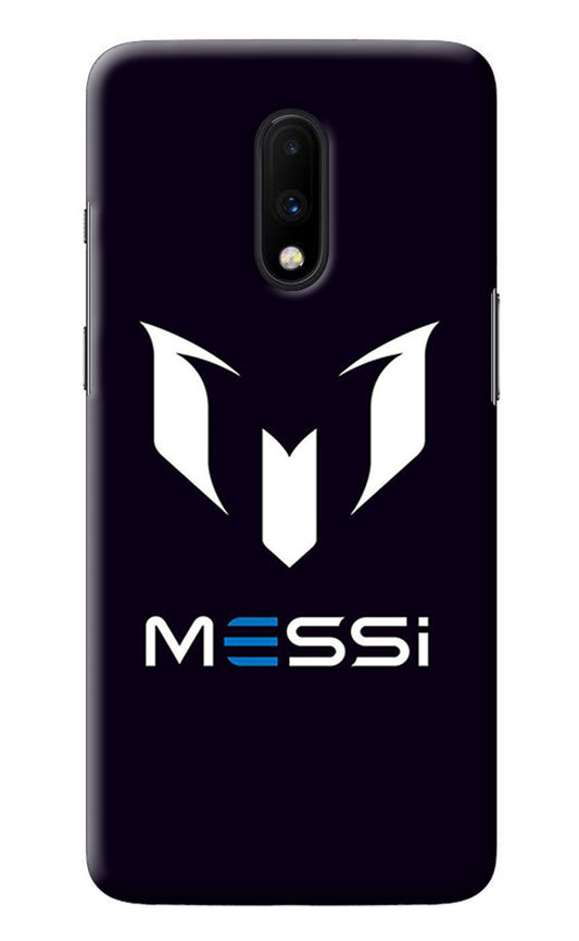 Messi Logo Oneplus 7 Back Cover