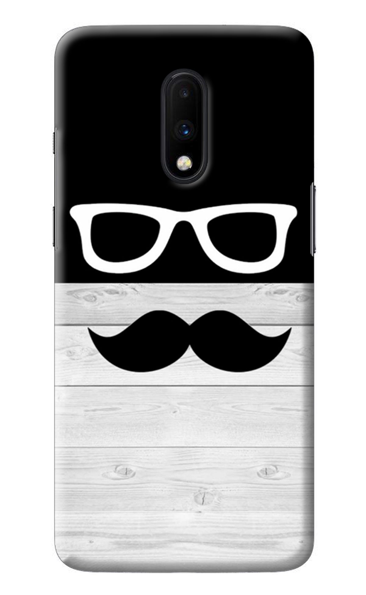 Mustache Oneplus 7 Back Cover