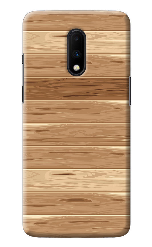 Wooden Vector Oneplus 7 Back Cover