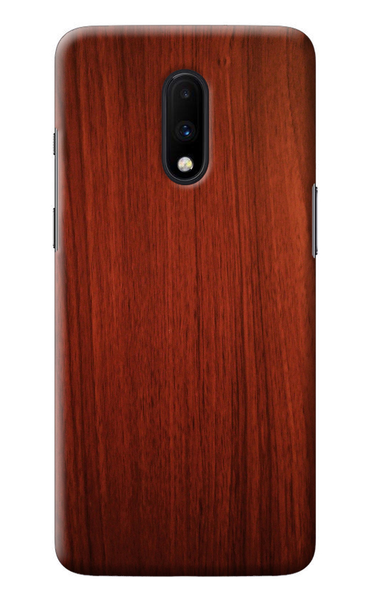 Wooden Plain Pattern Oneplus 7 Back Cover