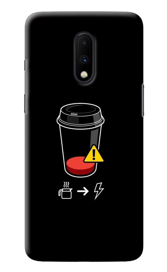 Coffee Oneplus 7 Back Cover