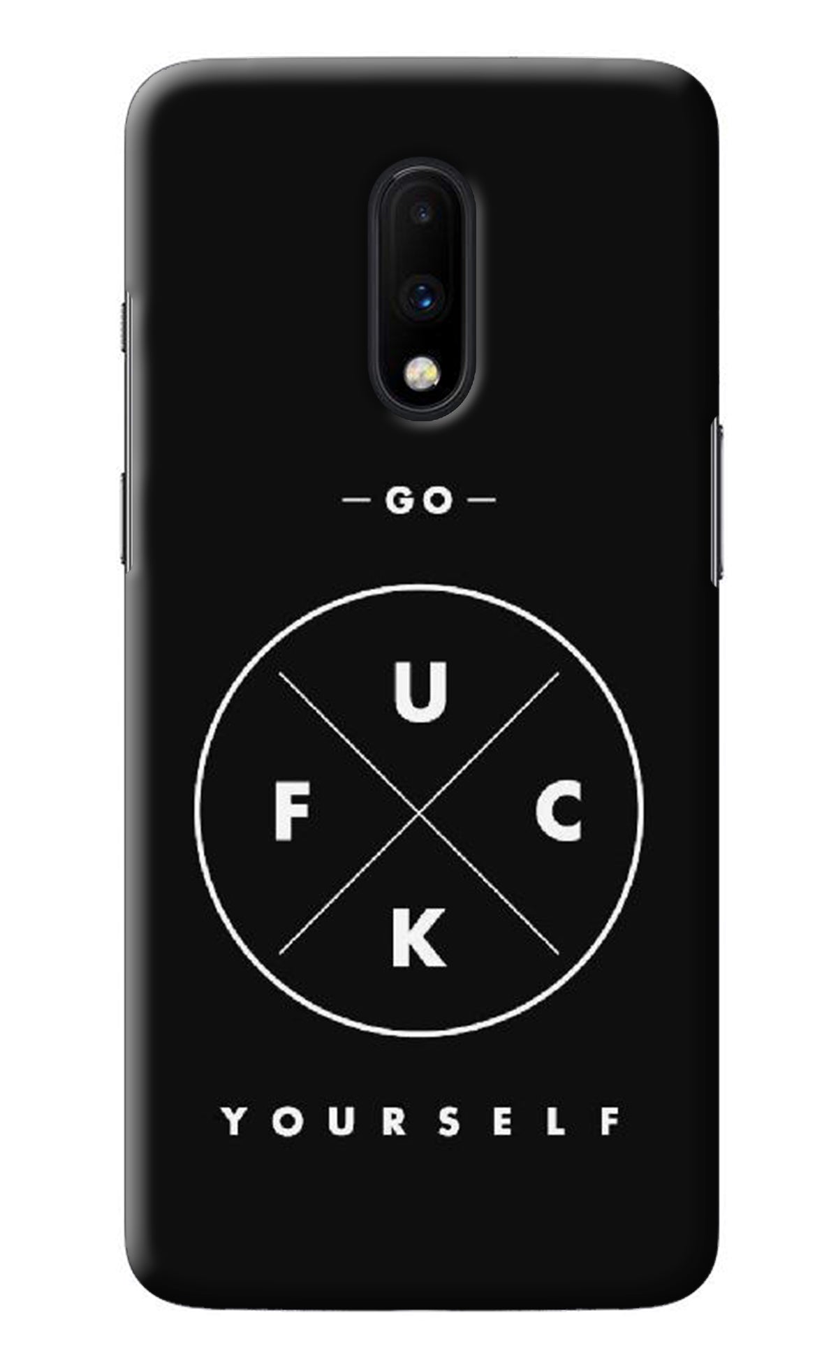 Go Fuck Yourself Oneplus 7 Back Cover