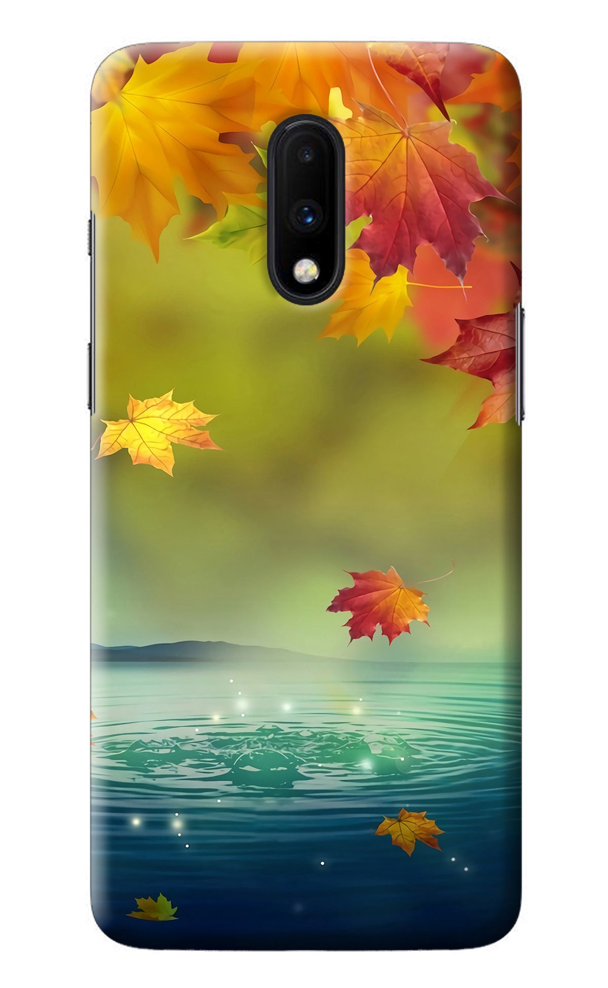 Flowers Oneplus 7 Back Cover