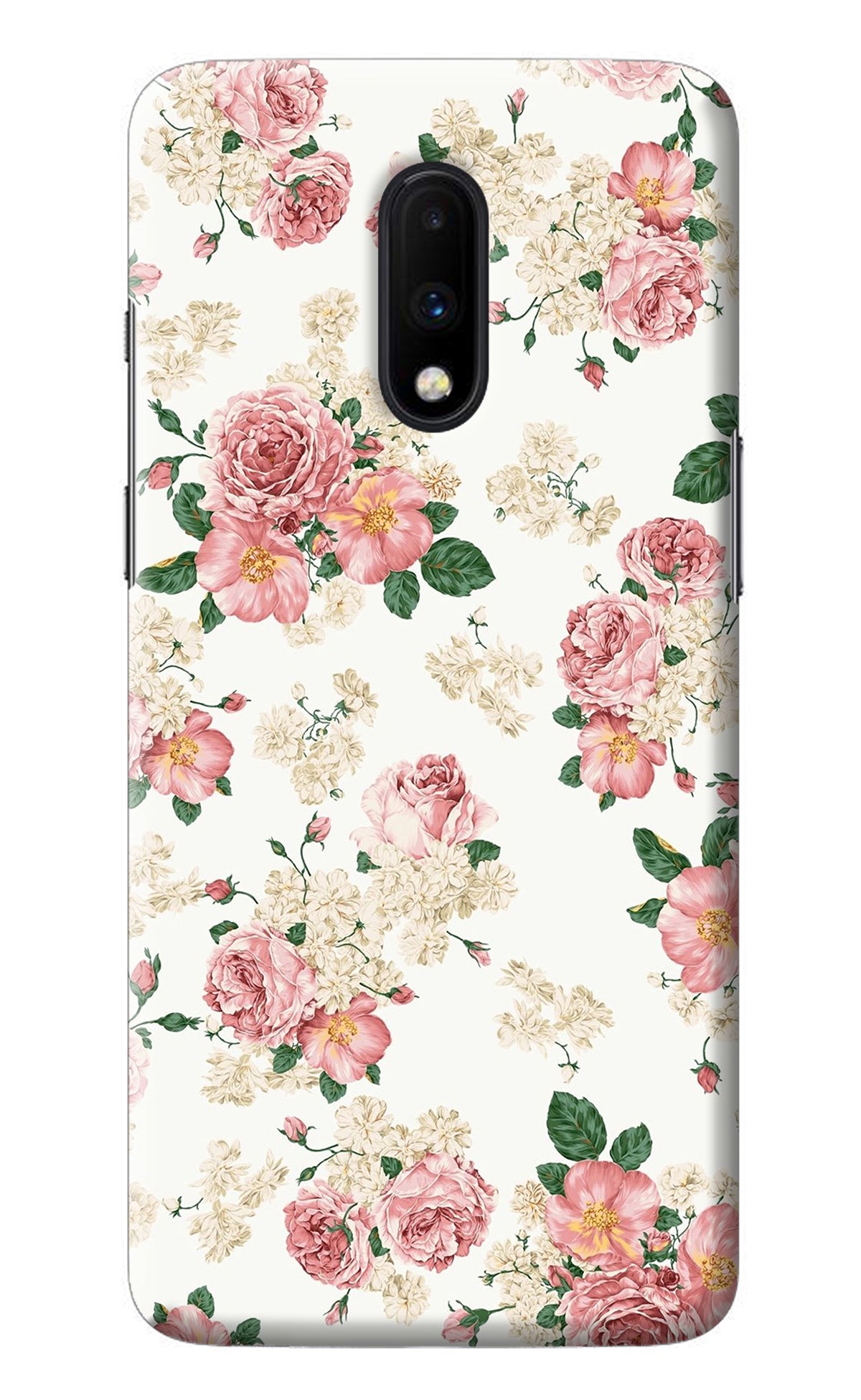 Flowers Oneplus 7 Back Cover