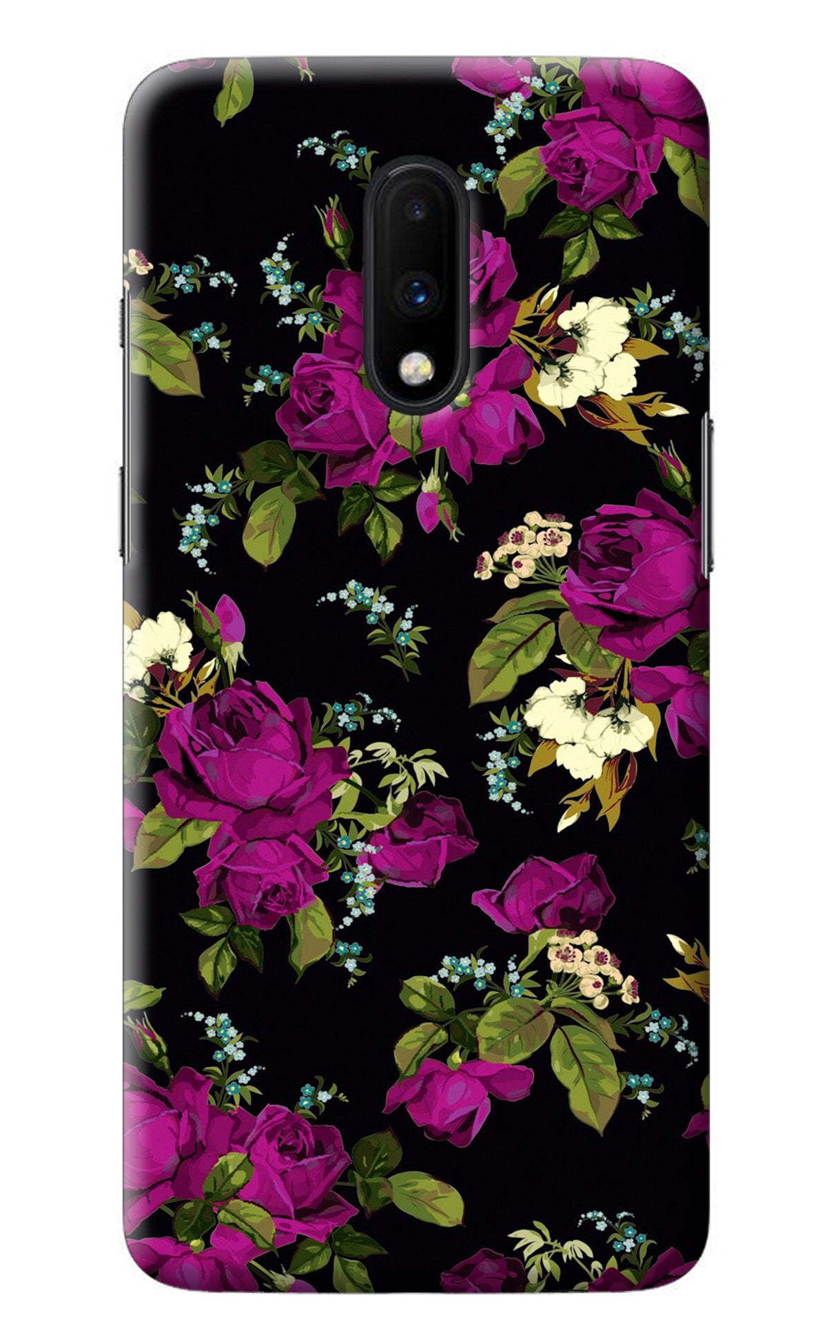 Flowers Oneplus 7 Back Cover