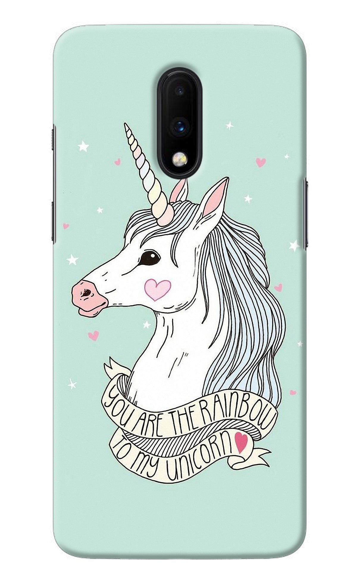 Unicorn Wallpaper Oneplus 7 Back Cover