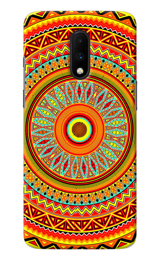 Mandala Pattern Oneplus 7 Back Cover