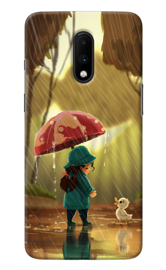 Rainy Day Oneplus 7 Back Cover