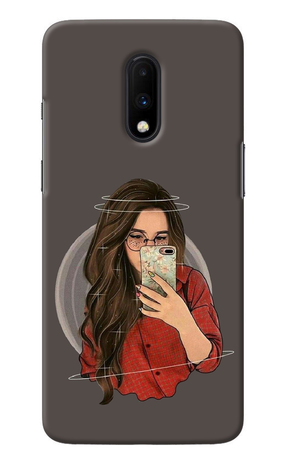 Selfie Queen Oneplus 7 Back Cover