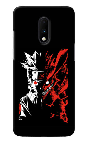 Naruto Two Face Oneplus 7 Back Cover