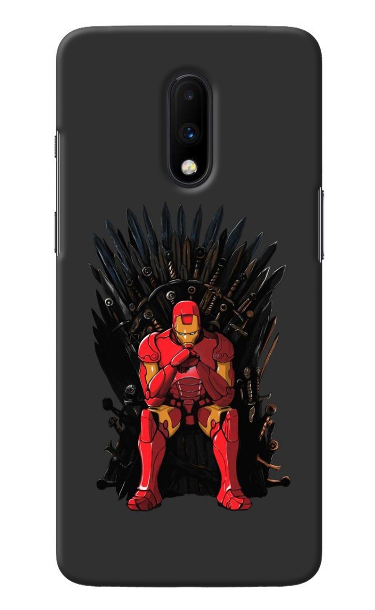 Ironman Throne Oneplus 7 Back Cover