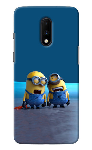 Minion Laughing Oneplus 7 Back Cover