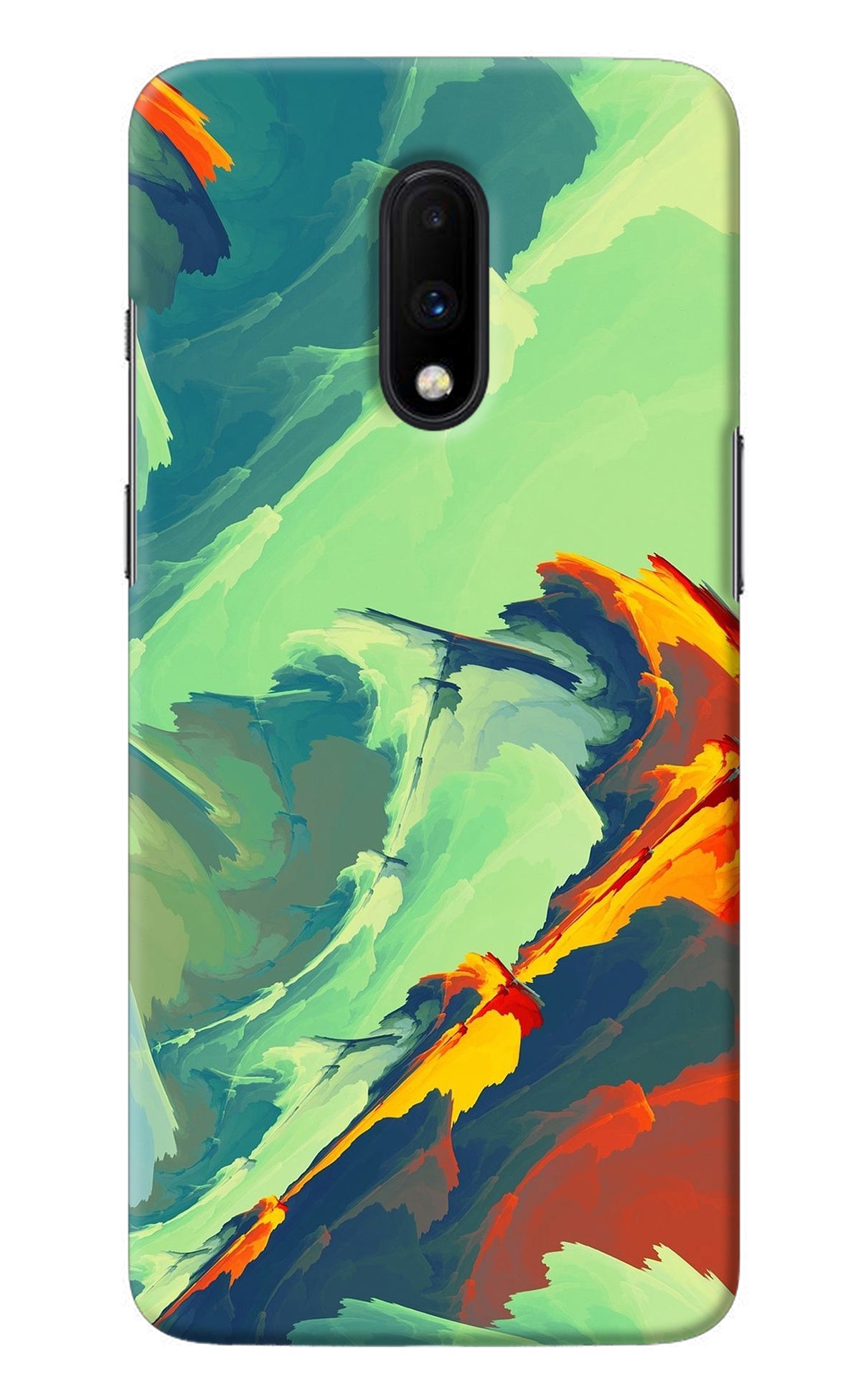 Paint Art Oneplus 7 Back Cover