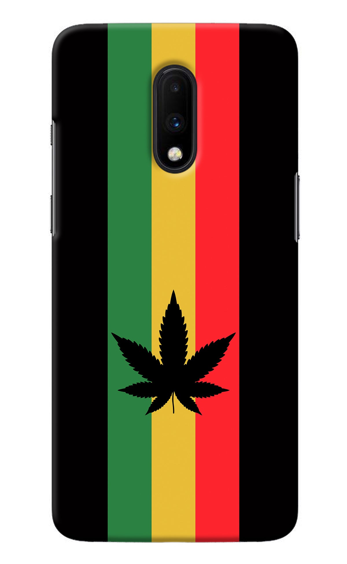 Weed Flag Oneplus 7 Back Cover