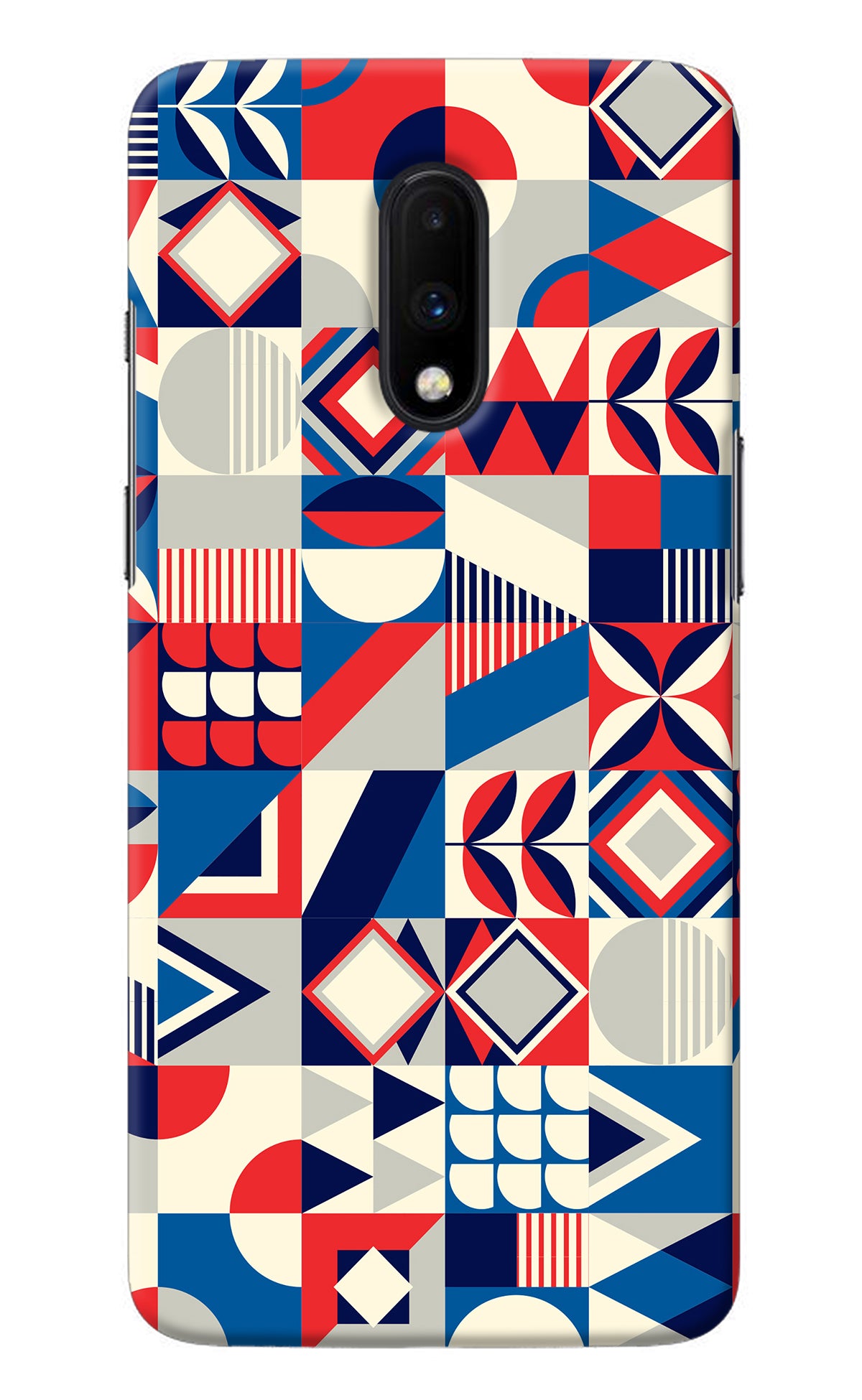 Colorful Pattern Oneplus 7 Back Cover