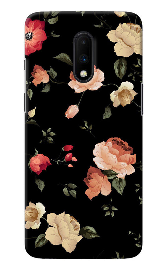 Flowers Oneplus 7 Back Cover